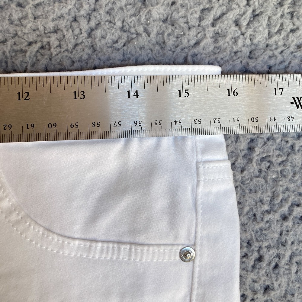 Adriano Goldschmied Legging Jeans Womens 28 Handcrafted White Denim 28R NWT $198 - Picture 13 of 16